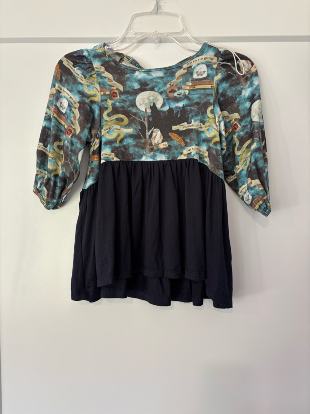 Tiny Roots Harry Potter Themed Long Sleeve Dress 2T